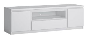 Obrazek Komoda RTV dwudrzwiowa z szufladą Fribo FRIF01