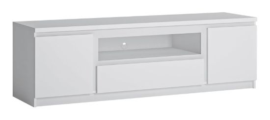 Obrazek Komoda RTV dwudrzwiowa z szufladą Fribo FRIF01