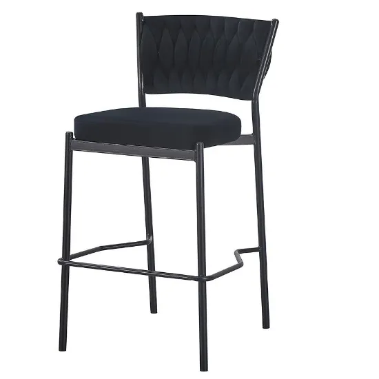 Obrazek Stołek barowy Glamour 12514 czarny