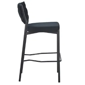 Obrazek Stołek barowy Glamour 12514 czarny
