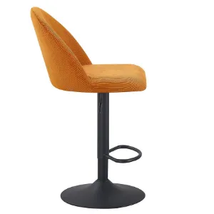 Obrazek Stołek barowy Reese 12507 żółty