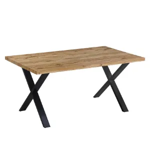 Obrazek Stół Idaho 12554 160x90 naturalny/czarny