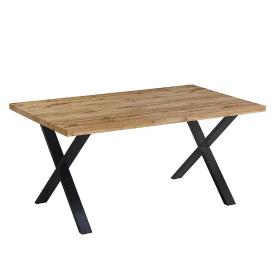 Obrazek Stół Idaho 12554 160x90 naturalny/czarny