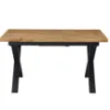 Obrazek Stół rozkładany Idaho 12555 140-180x90 naturalny/czarny