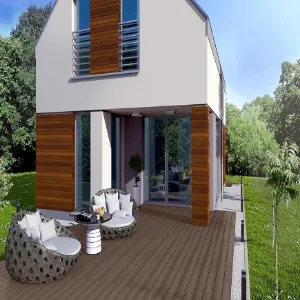 Obrazek Deska tarasowa kompozytowa Gardin Idea Brąz 20x138x2200mm 3szt/opk