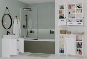 Obrazek Szafka pod umywalkę Dalia 2DUM biały