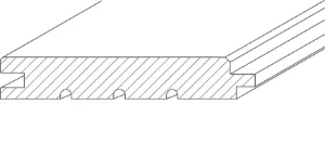 Obrazek Boazeria świerkowa Klasik 12,5X96X2000
