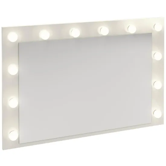 Obrazek Lustro LS Rel białe