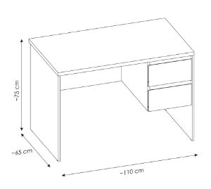 Obrazek Biurko Fribo 2S FRIB03