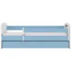 Obrazek Łóżko dziecięce Babydreams+SZ+M niebieski 70x140 Wednesday