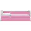 Obrazek Łóżko dziecięce Babydreams+SZ+M różowy 70x140 Wednesday