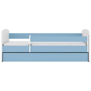 Obrazek Łóżko dziecięce Babydreams+SZ+M niebieski 70x140 tańczące króliczki