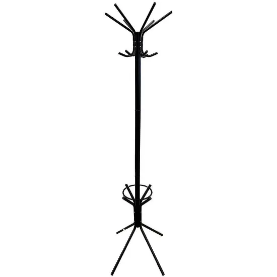 Obrazek Wieszak metalowy stojący Spinetoli 9064 czarny