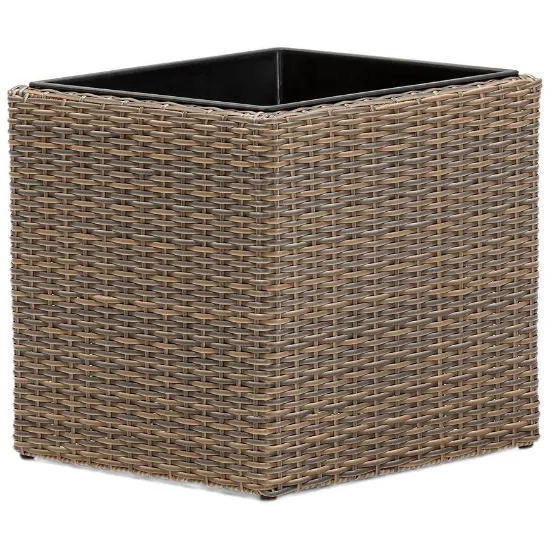 Obrazek Doniczka haren szara 45x45x45