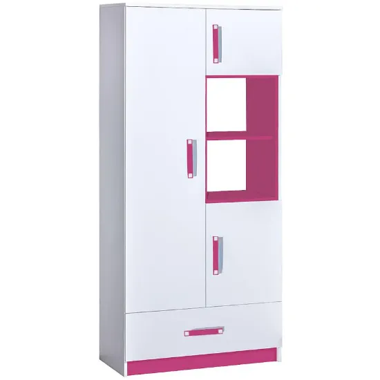 Obrazek Regał NR-3 Trafiko 90 różowy