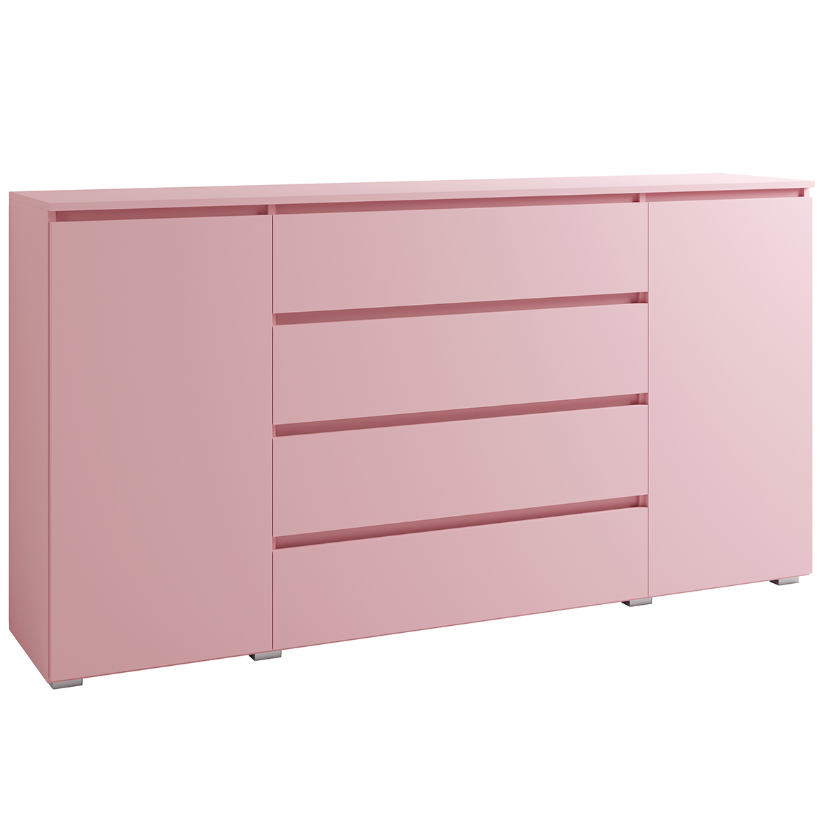 Komoda 4s2d Cosmo C06 Różowy