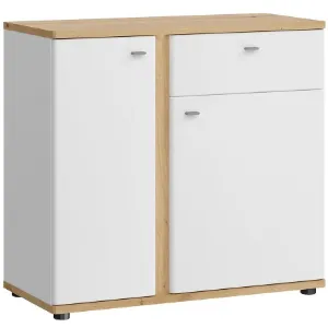 Obrazek Komoda Avila 2D1S AILK02 biały/dąb artisan