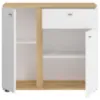 Obrazek Komoda Avila 2D1S AILK02 biały/dąb artisan