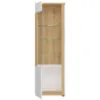Obrazek Witryna Avila 1D AILV01 biały/dąb artisan