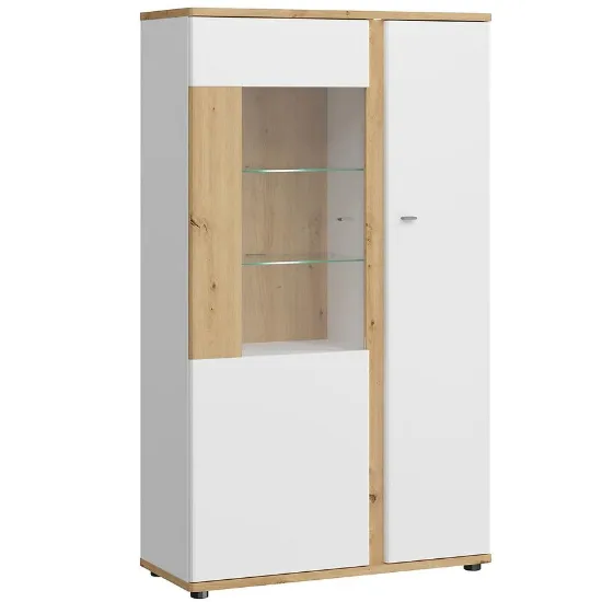 Obrazek Witryna Avila 2D AILV02 biały/dąb artisan