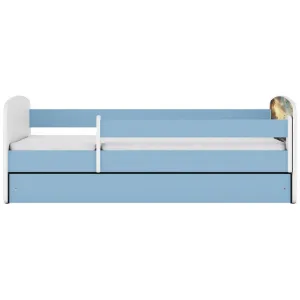 Obrazek Łóżko dziecięce Babydreams+SZ+M niebieski 80x180 statek