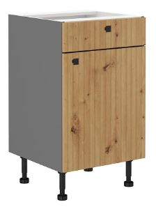 Obrazek Szafka kuchenna AVA dąb artisan/antracyt 50d 1f 1s bb
