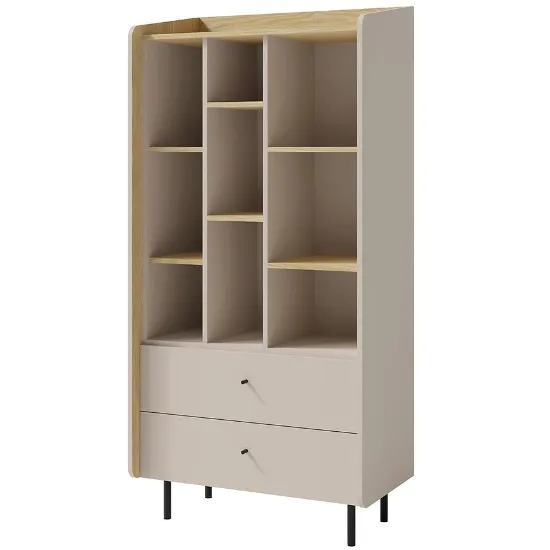 Obrazek Witryna Alessio AE6 2S Beż /Dąb