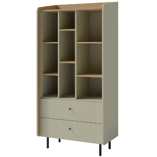 Obrazek Witryna Alessio AE6 2S Eukaliptus V/Dąb Baltic