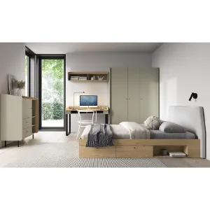 Obrazek Regał Alessio AE4 Eukaliptus V/Dąb Baltic