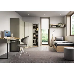 Obrazek Regał Alessio AE4 Eukaliptus V/Dąb Baltic