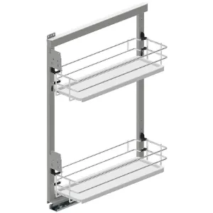 Obrazek Cargo mini boczne 20 prawe l480 chrom/biały