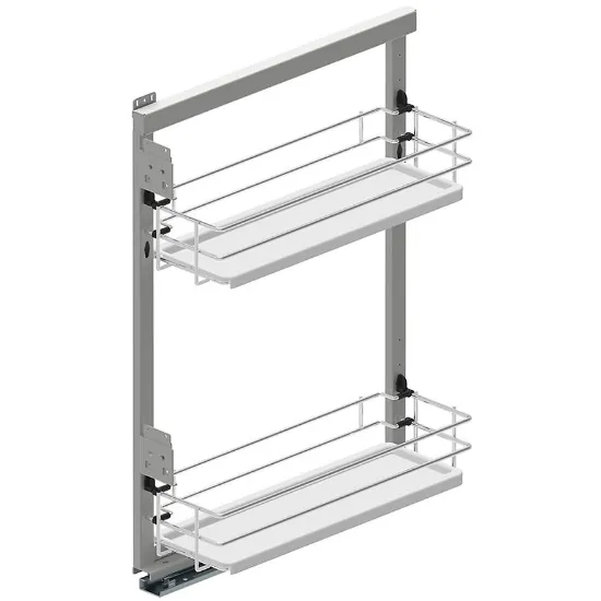 Obrazek Cargo mini boczne 20 prawe l480 chrom/biały