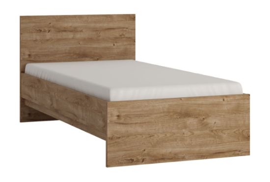 Obrazek Łóżko Fribo 90x200 cm FRIZ01 dąb ribbeck złoty