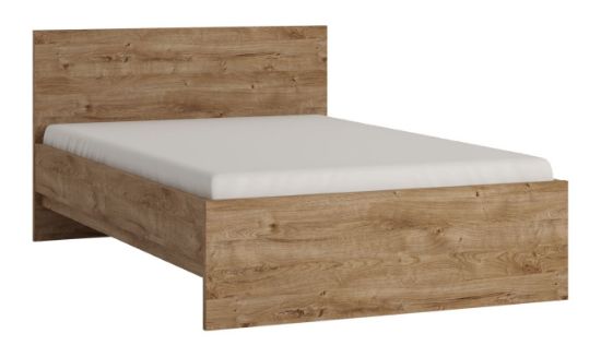 Obrazek Łóżko Fribo 120x200 cm FRIZ02 dąb ribbeck złoty