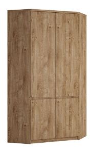 Obrazek Szafa narożna dwudrzwiowa Fribo FRIS05 dąb ribbeck złoty