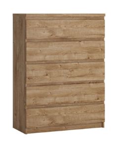 Obrazek Komoda z szufladami Fribo FRIK06 dąb ribbeck złoty