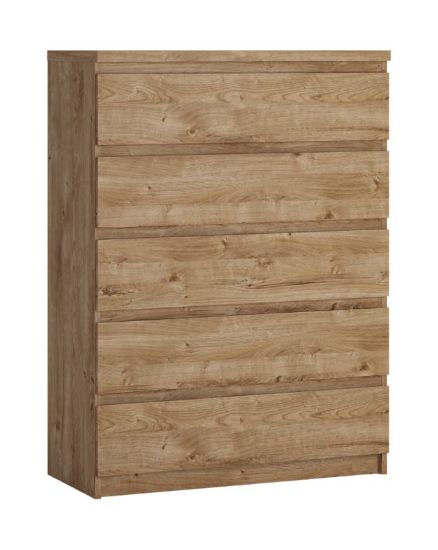 Obrazek Komoda z szufladami Fribo FRIK06 dąb ribbeck złoty