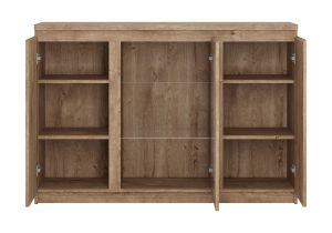 Obrazek Komoda trzydrzwiowa Fribo FRIK04 dąb ribbeck złoty