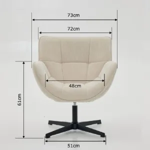 Obrazek Fotel Ambra szary