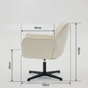 Obrazek Fotel Ambra beż