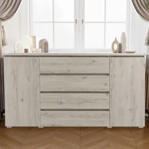 Obrazek Komoda Cosmo C06 4s2d Dąb Oslo