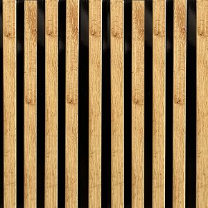 Obrazek Lamele ścienne 3D slim Dąb Wotan 19x29x2750mm