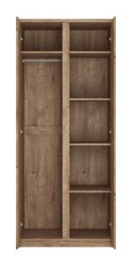 Obrazek Szafa dwudrzwiowa Fribo FRIS02 dąb ribbeck złoty