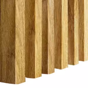 Obrazek Lamele ścienne 3D dąb naturalny 30x38x2750mm