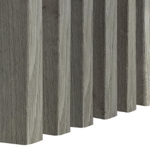 Obrazek Lamele ścienne 3D Dąb Srebrny 30x38x2750mm