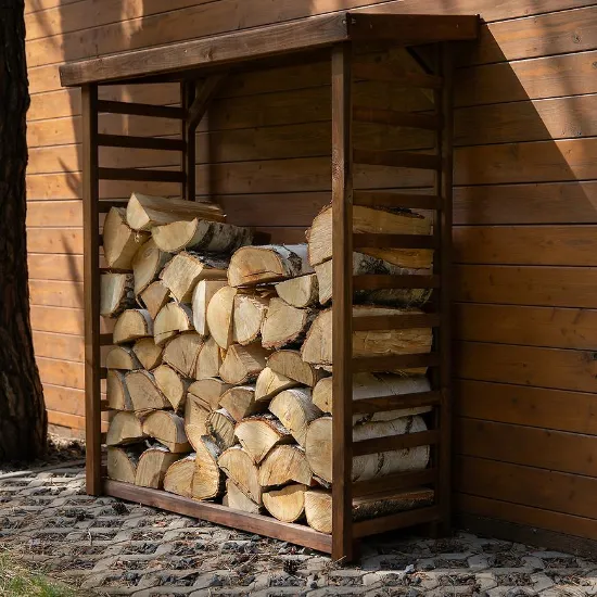 Obrazek Drewutnia Lozana – 130x50x145 cm