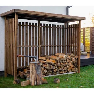 Obrazek Drewutnia 270x112x219 cm brąz