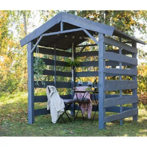 Obrazek Drewutnia Nevada 180x180x220 cm szara