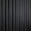Obrazek Lamele ścienne 3D slim Czarny mat 19x29x2750mm