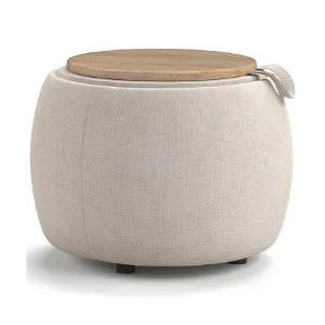 Obrazek Pufa Fiord Flow 3 beżowy